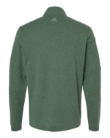 Adidas Men's 3-Stripes 1/4-Zip Sweater Pullover Feature Close-up