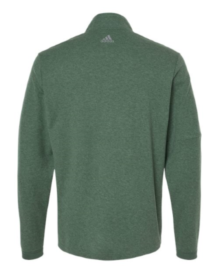 Adidas Men's 3-Stripes 1/4-Zip Sweater Pullover Feature Close-up