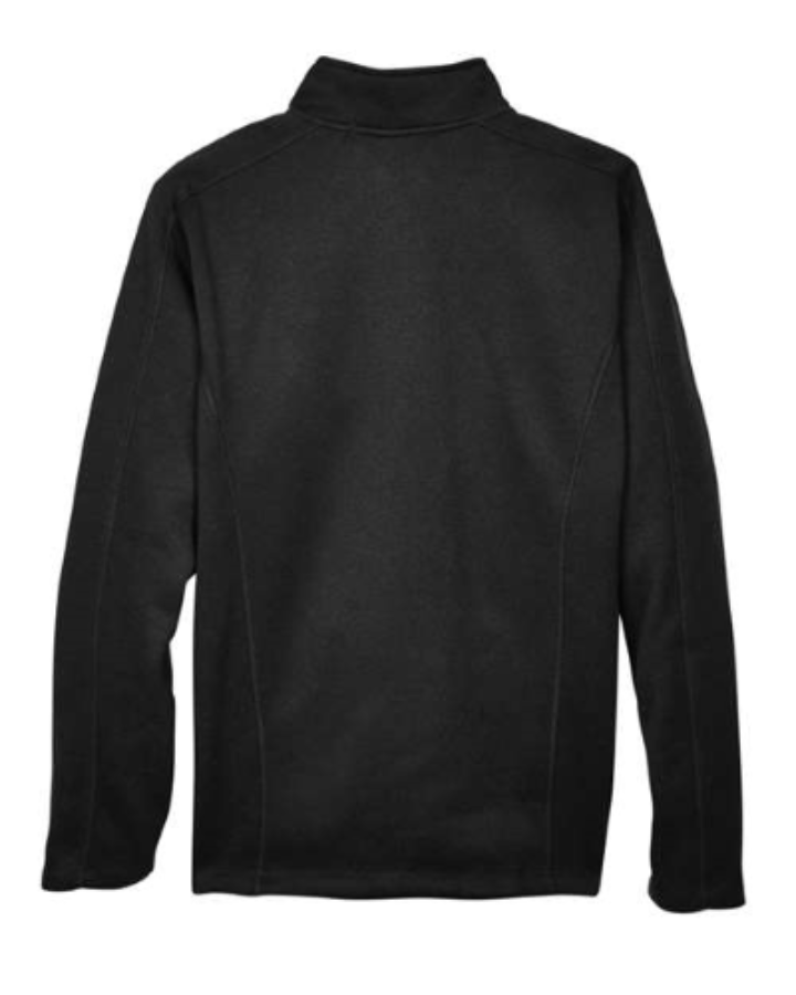 Devon & Jones Men's Bristol Full-Zip Sweater Fleece Jacket Additional Angle