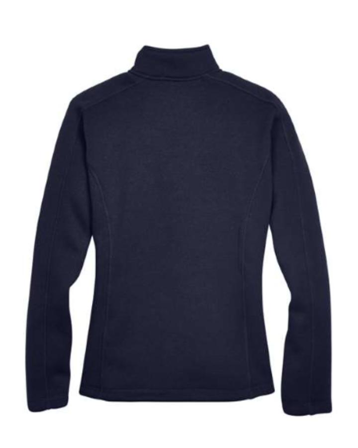 Devon & Jones Women's Bristol Full-Zip Sweater Fleece Jacket Alternate View