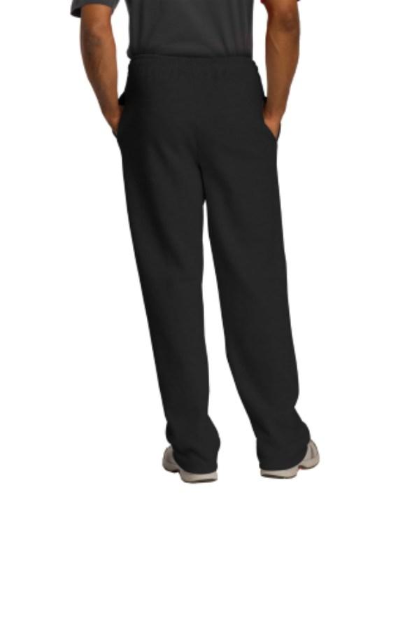 Jerzees NuBlend Open Bottom Pant with Pockets Feature Close-up