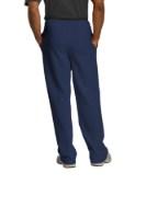 Jerzees NuBlend Open Bottom Pant with Pockets Close Up Detail