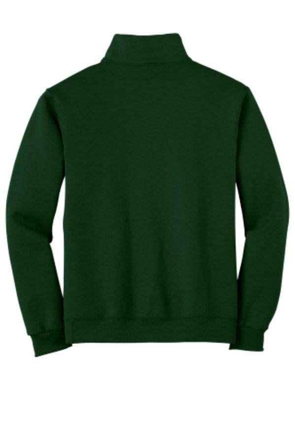 Jerzees NuBlend 1/4-Zip Cadet Collar Sweatshirt Alternate View