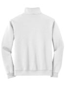 Jerzees NuBlend 1/4-Zip Cadet Collar Sweatshirt Perspective View
