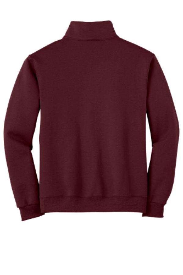 Jerzees NuBlend 1/4-Zip Cadet Collar Sweatshirt Additional view