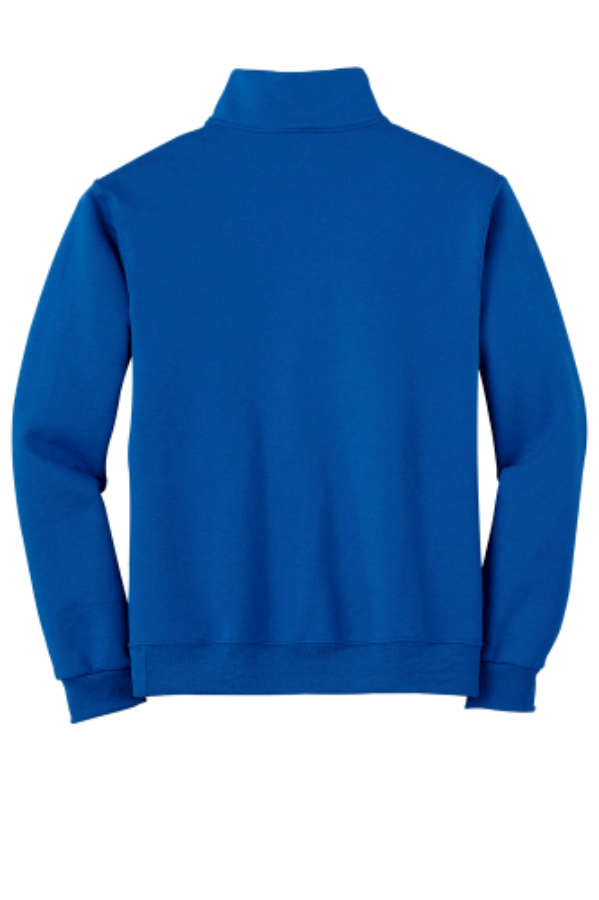 Jerzees NuBlend 1/4-Zip Cadet Collar Sweatshirt Alternate View