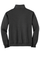 Jerzees NuBlend 1/4-Zip Cadet Collar Sweatshirt Perspective View