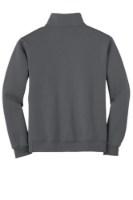 Jerzees NuBlend 1/4-Zip Cadet Collar Sweatshirt Feature Close-up