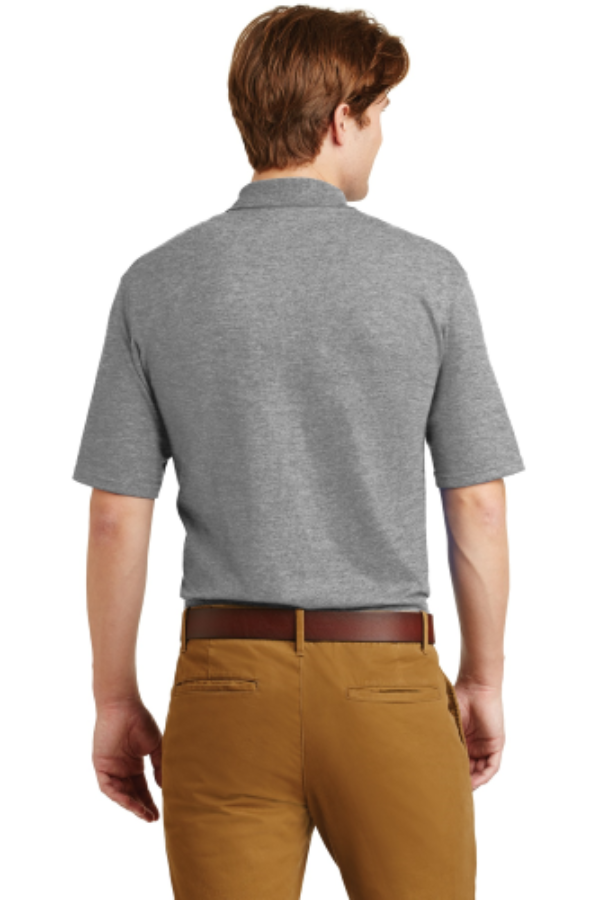 Jerzees Dri-Power Pocket Sport Shirt Feature Close-up
