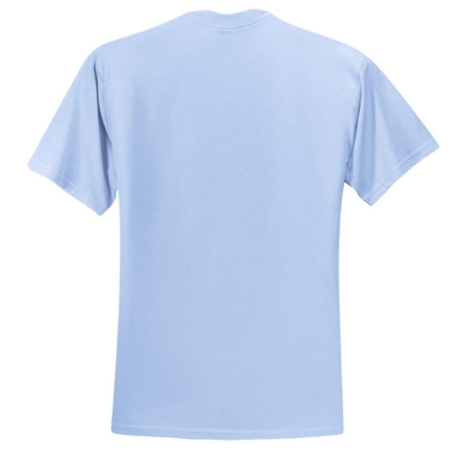 Jerzees Dri-Power 50/50 Cotton/Poly T-Shirt Feature Close-up