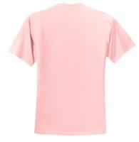 Jerzees Dri-Power 50/50 Cotton/Poly T-Shirt Close Up Detail