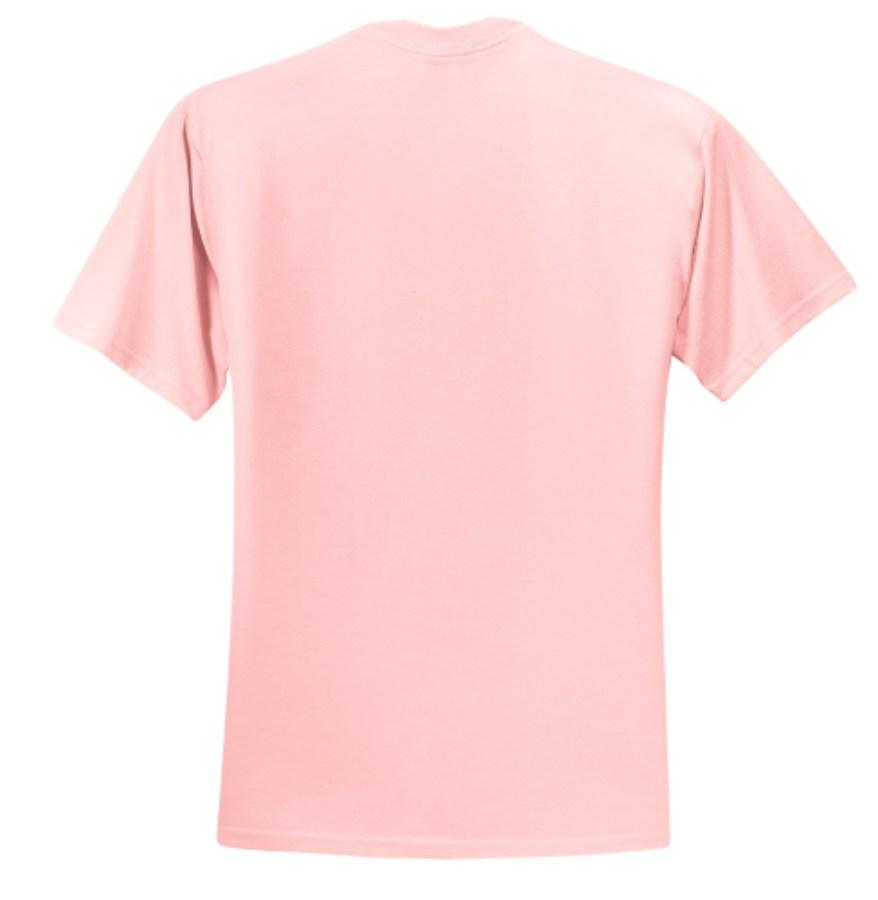 Jerzees Dri-Power 50/50 Cotton/Poly T-Shirt Close Up Detail