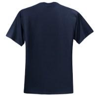 Jerzees Dri-Power 50/50 Cotton/Poly T-Shirt Close Up Detail