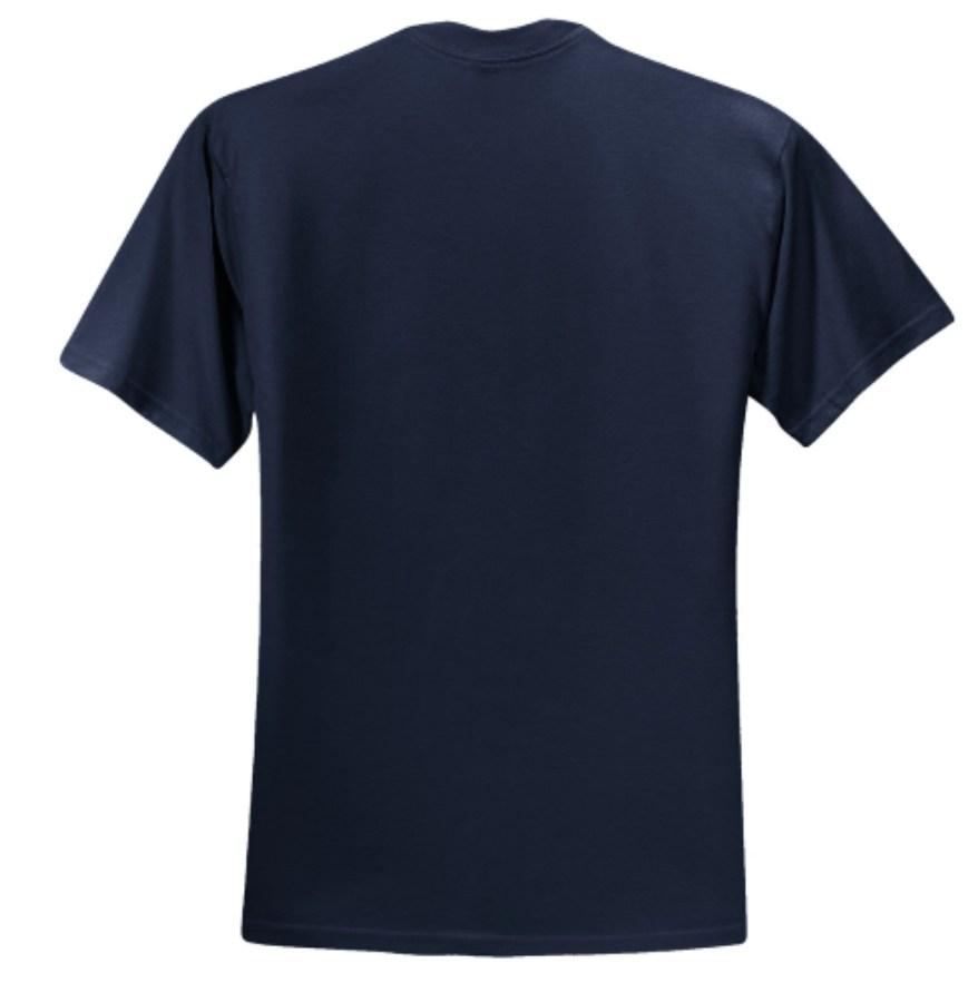Jerzees Dri-Power 50/50 Cotton/Poly T-Shirt Close Up Detail