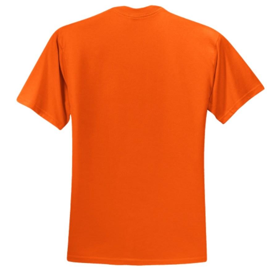 Jerzees Dri-Power 50/50 Cotton/Poly T-Shirt Close Up Detail