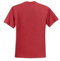 Jerzees Dri-Power 50/50 Cotton/Poly T-Shirt Close Up Detail