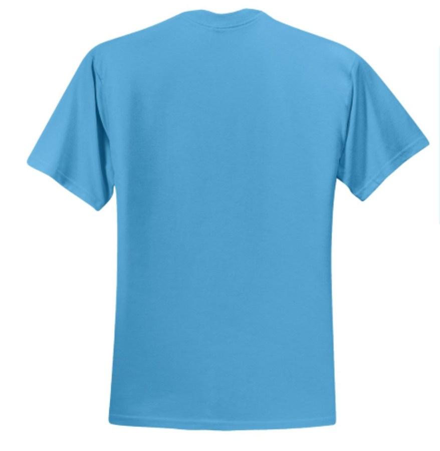 Jerzees Dri-Power 50/50 Cotton/Poly T-Shirt Feature Close-up