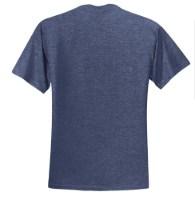 Jerzees Dri-Power 50/50 Cotton/Poly T-Shirt Close Up Detail