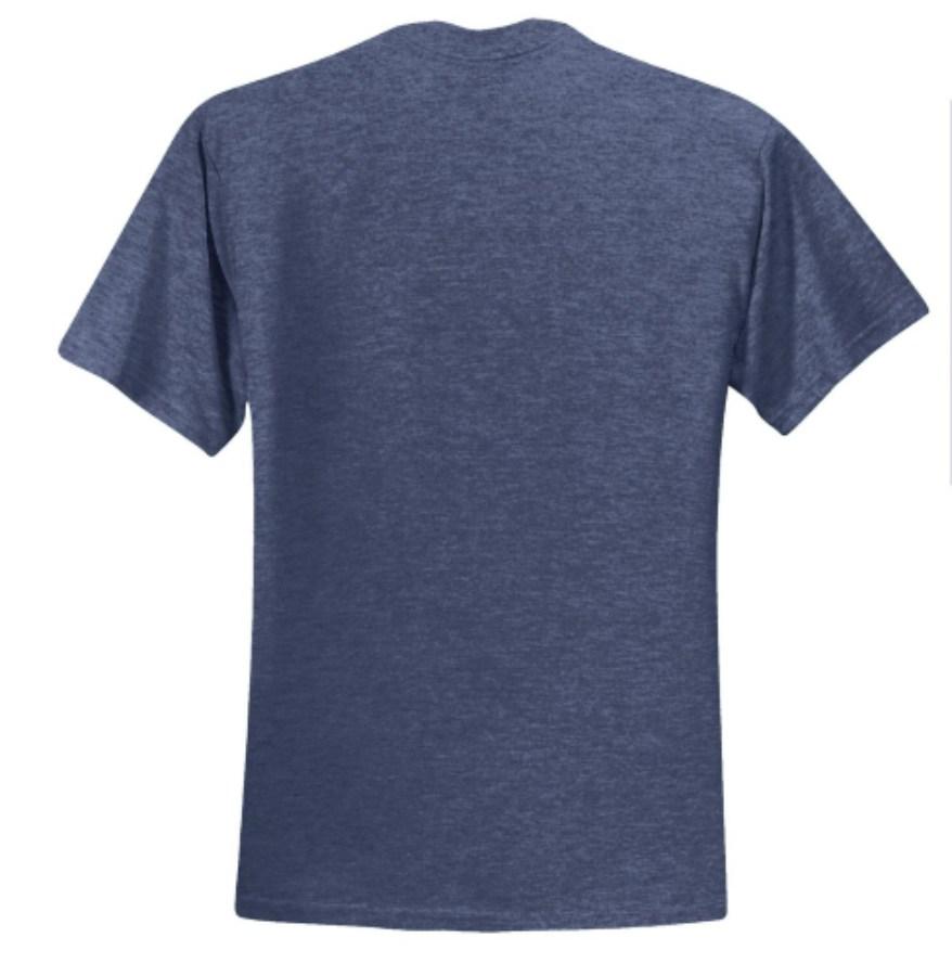 Jerzees Dri-Power 50/50 Cotton/Poly T-Shirt Close Up Detail