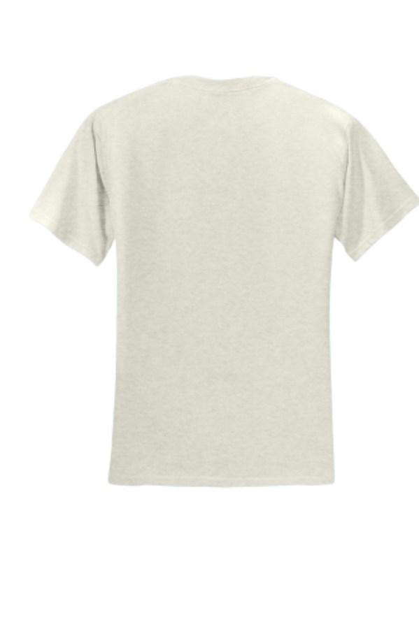 Jerzees Dri-Power 50/50 Cotton/Poly T-Shirt Close Up Detail