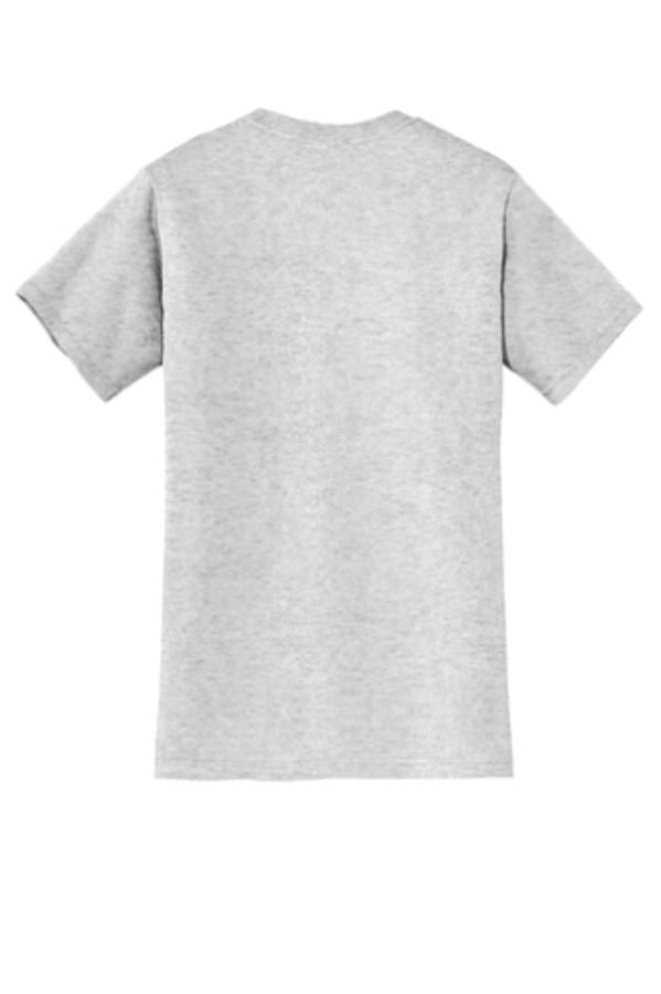 Jerzees Dri-Power 50/50 Cotton/Poly Pocket T-Shirt Perspective View