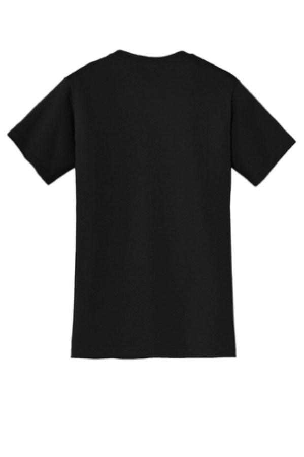 Jerzees Dri-Power 50/50 Cotton/Poly Pocket T-Shirt Close Up Detail