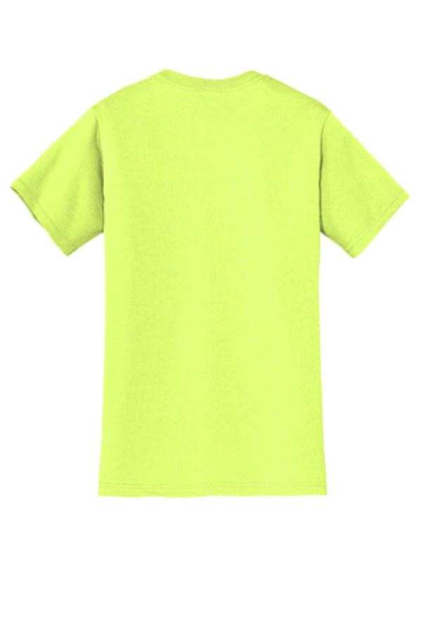Jerzees Dri-Power 50/50 Cotton/Poly Pocket T-Shirt Feature Close-up