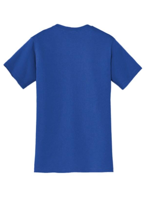 Jerzees Dri-Power 50/50 Cotton/Poly Pocket T-Shirt Close Up Detail