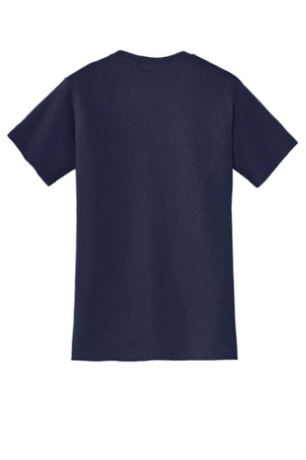 Jerzees Dri-Power 50/50 Cotton/Poly Pocket T-Shirt Additional Angle