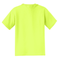 Jerzees Youth Dri-Power 50/50 Cotton/Poly T-Shirt Close Up Detail