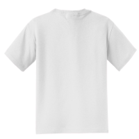 Jerzees Youth Dri-Power 50/50 Cotton/Poly T-Shirt Close Up Detail