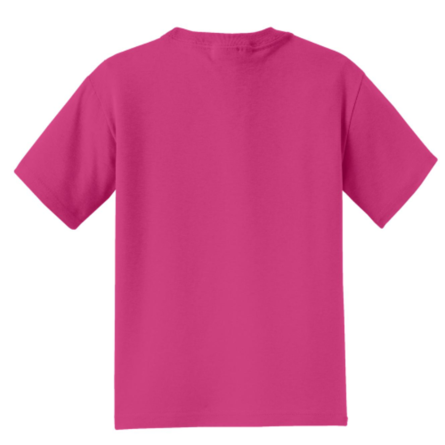 Jerzees Youth Dri-Power 50/50 Cotton/Poly T-Shirt Feature Close-up