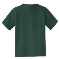 Jerzees Youth Dri-Power 50/50 Cotton/Poly T-Shirt Close Up Detail