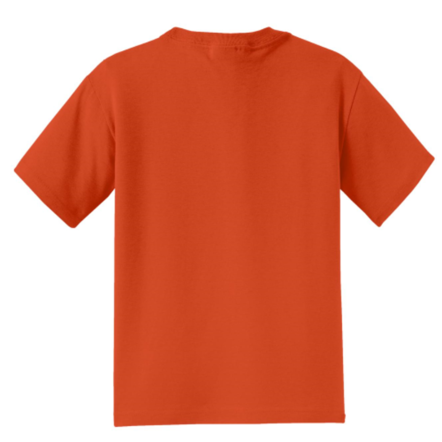 Jerzees Youth Dri-Power 50/50 Cotton/Poly T-Shirt Feature Close-up
