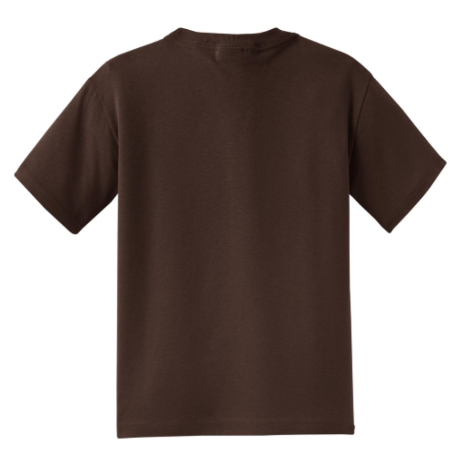 Jerzees Youth Dri-Power 50/50 Cotton/Poly T-Shirt Feature Close-up