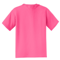 Jerzees Youth Dri-Power 50/50 Cotton/Poly T-Shirt Feature Close-up