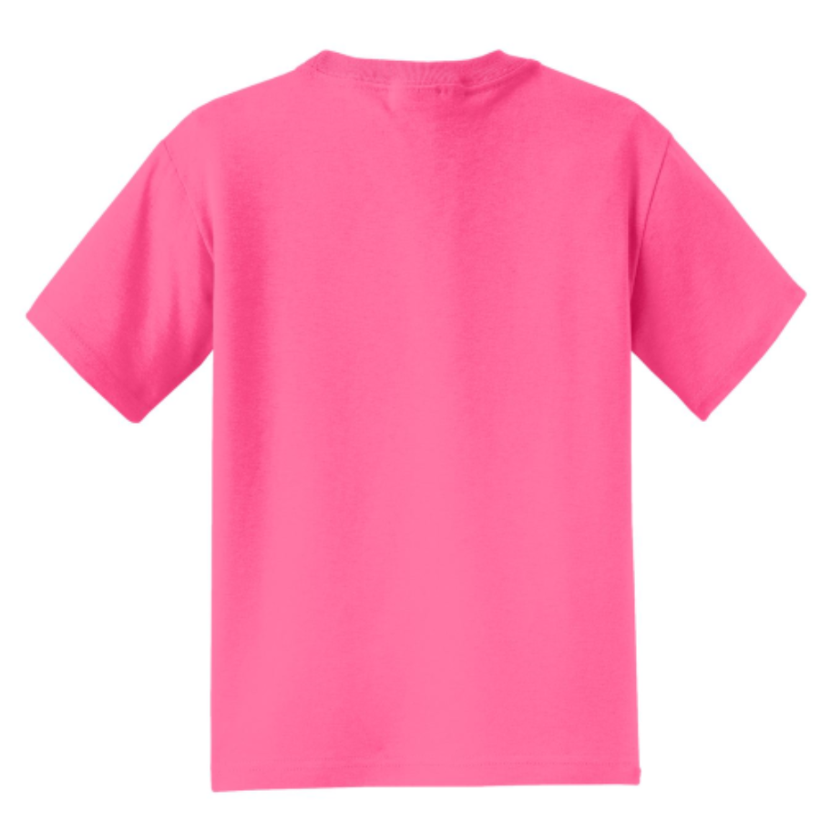 Jerzees Youth Dri-Power 50/50 Cotton/Poly T-Shirt Feature Close-up