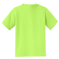 Jerzees Youth Dri-Power 50/50 Cotton/Poly T-Shirt Close Up Detail