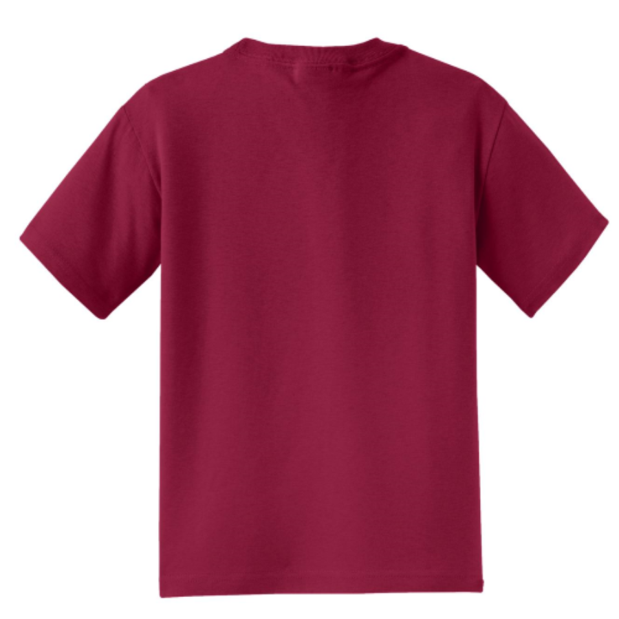 Jerzees Youth Dri-Power 50/50 Cotton/Poly T-Shirt Feature Close-up