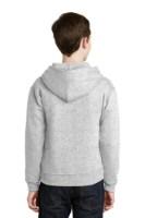 Jerzees Youth NuBlend Pullover Hooded Sweatshirt Feature Close-up