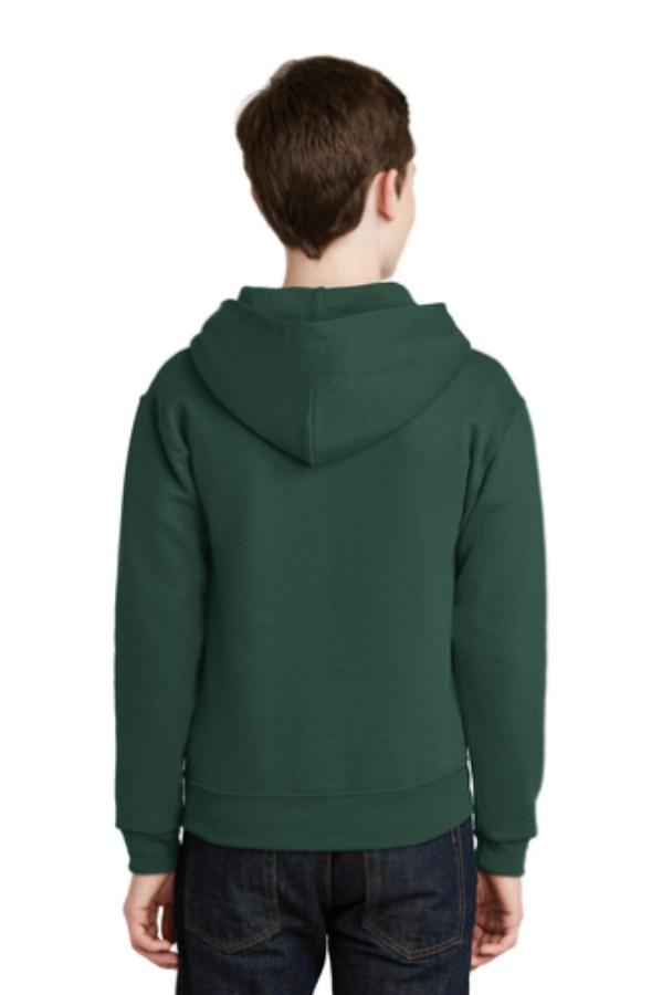 Jerzees Youth NuBlend Pullover Hooded Sweatshirt Additional Angle