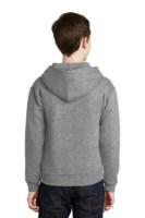Jerzees Youth NuBlend Pullover Hooded Sweatshirt Feature Close-up