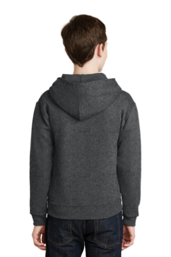 Jerzees Youth NuBlend Pullover Hooded Sweatshirt Additional Angle