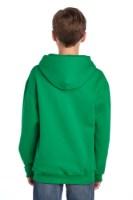 Jerzees Youth NuBlend Pullover Hooded Sweatshirt Feature Close-up