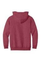 Jerzees Youth NuBlend Pullover Hooded Sweatshirt Close Up Detail