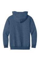 Jerzees Youth NuBlend Pullover Hooded Sweatshirt Perspective View