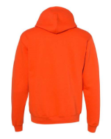 Champion Unisex Powerblend Hooded Sweatshirt Feature Close-up