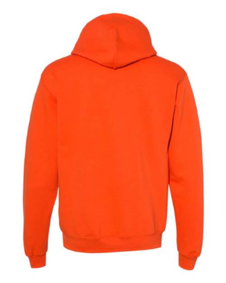 Champion Unisex Powerblend Hooded Sweatshirt Feature Close-up