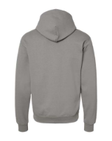Champion Unisex Powerblend Hooded Sweatshirt Feature Close-up