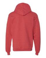 Champion Unisex Powerblend Hooded Sweatshirt Close Up Detail
